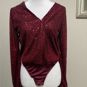 Sequin bodysuit